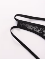 Kırmızı Dantelli Erkek String