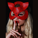 Kırmızı Fantezi Maske
