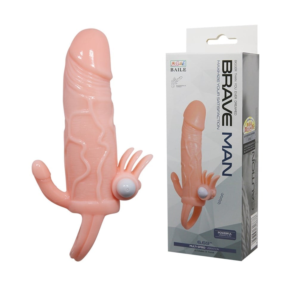 14,5 Cm Titreşimli Penis Uzatıcı Ve Klitoris Uyarıcı Sleeve 14,5 Cm Titreşimli Penis Uzatıcı Ve Klitoris Uyarıcı Sleeve