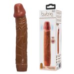 22,5 Cm Damarlı Realistik Güçlü Titreşimli Melez Dildo Penis