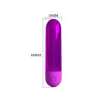 Mor Şarjlı Bullet Vibratör