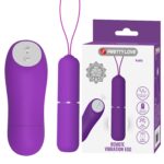 20 Fonksiyonlu Uzaktan Kumandalı Titreşimli Mini Vibratör Yumurta (Mor)