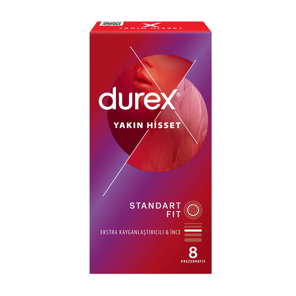 Durex Yakın Hisset 8’li Prezervatif Durex Yakın Hisset 8’li Prezervatif