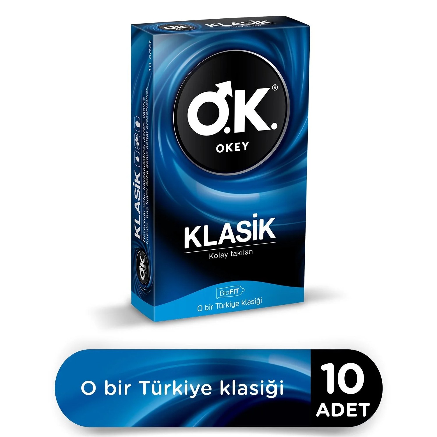 Okey Prezervatif 10’lu Klasik Okey Prezervatif 10’lu Klasik