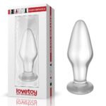 10 Cm Pürüzsüz Cam Anal Tıkaç