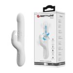 USB Şarjlı 12 Titreşim, 4 Rotasyon Ve 4 İleri Geri Hareket Fonksiyonlu Rabbit Vibratör