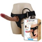 21,5 Cm Su Salınımlı Belden Bağlamalı Strapon Penis