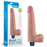 25,3 Cm USB Şarjlı Yeni Nesil Realistik Titreşimli Ten Dildo Penis