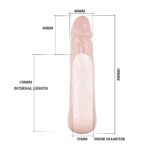 Silikon Kalınlaştırıcı Penis Kılıfı