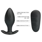 Silikon Titreşimli Anal Plug