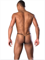 Siyah Transparan Erkek String