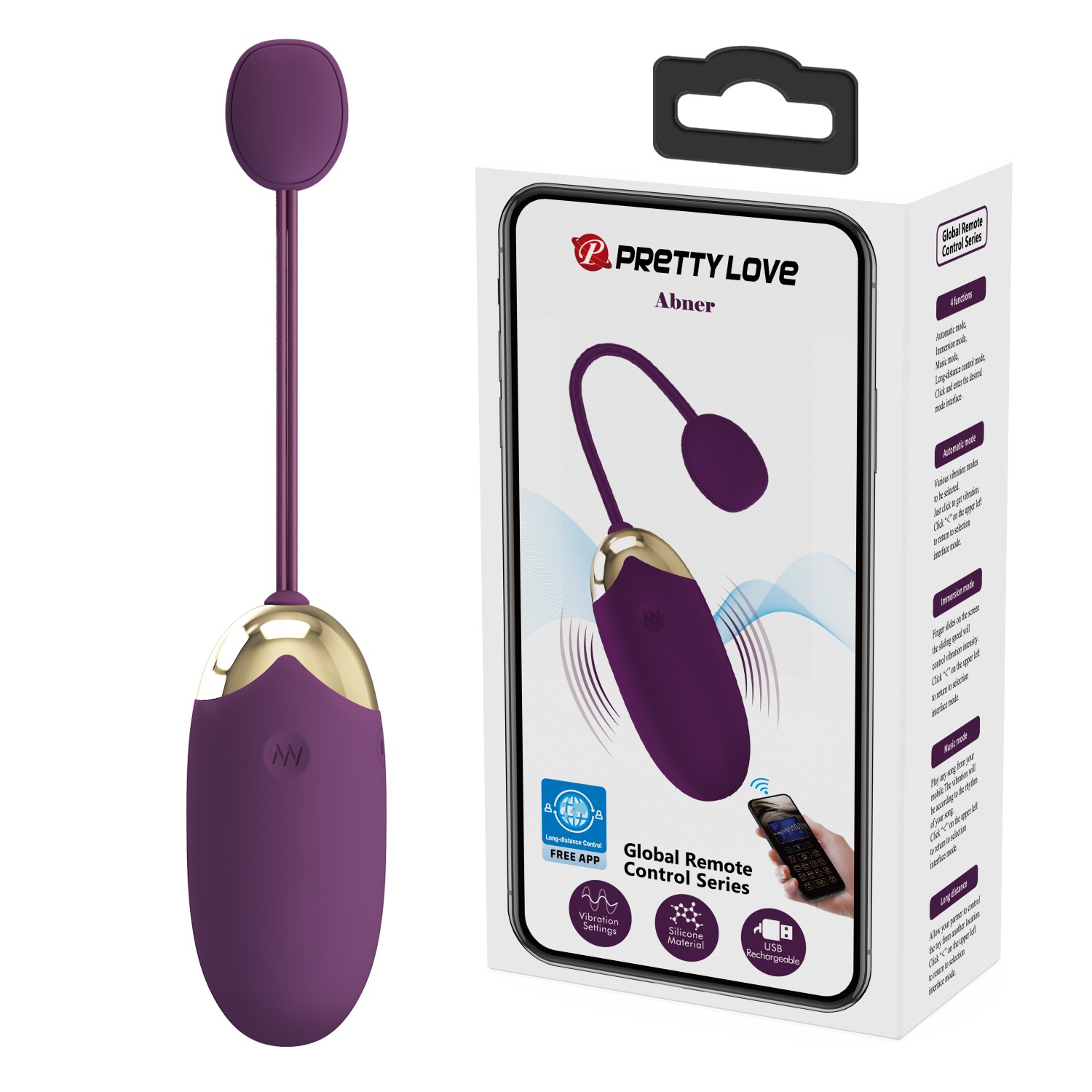 12 Modlu Telefon Kontrollü Şarjlı Mini Yumurta Vibratör 12 Modlu Telefon Kontrollü Şarjlı Mini Yumurta Vibratör