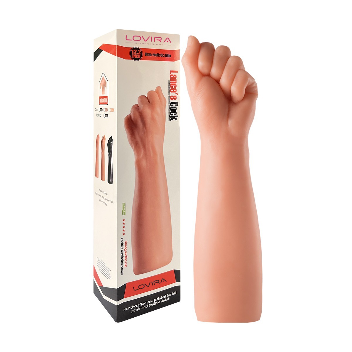 30 Cm Dev Kalın Realistik Yumruk Dildo Ten Rengi 30 Cm Dev Kalın Realistik Yumruk Dildo Ten Rengi