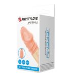 Ten Rengi Esnek Kalınlaştırıcı Penis Kılıfı