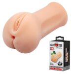 Gerçekçi Tırtıklı Dokulu 3 Boyutlu TPE Suni Vajina Mastürbatör