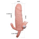 Titreşimli Dolgulu Penis Kılıfı