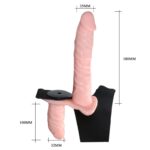 Titreşimli Gerçekçi Strap-On Dildo