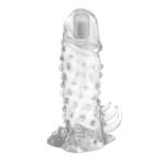 Titreşimli Tırtıklı Dolgulu Penis Kılıfı
