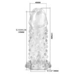 Titreşimli Tırtıklı Penis Kılıfı