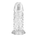 Titreşimli Tırtıklı Penis Uzatıcı Kılıf