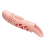 Titreşimli Uzatmalı Penis Kılıfı