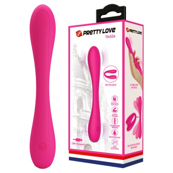12 Fonksiyonlu, Titreşimli, Esnek, G-Spot Ve Klitoris Uyarıcılı, Çift Uçlu Vibratör