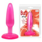 14 Cm Renkli Jel Vantuzlu Anal Plug