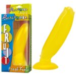 Vantuzlu Muz Tasarımlı 17 Cm PVC Anal Plug