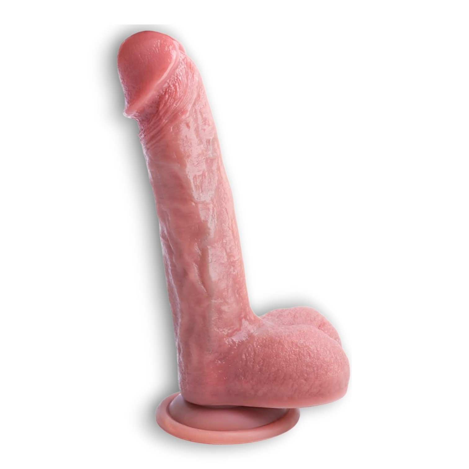 21,5 Cm Ultra Gerçekçi Melez Vantuzlu Dildo Penis 21,5 Cm Ultra Gerçekçi Melez Vantuzlu Dildo Penis
