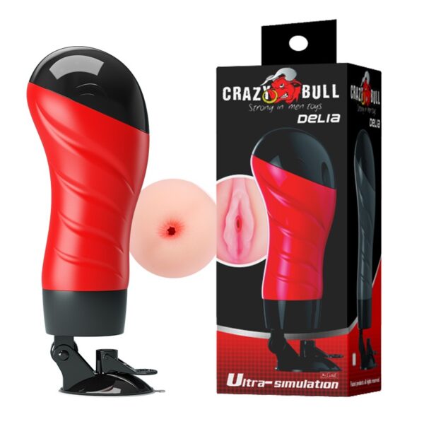 Vantuzlu Eller Serbest Gerçekçi Anal Mastürbatör
