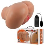 Bayan Kalça Vajina Anal Titreşimli Melez Mastürbatör