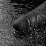 Zenci Gerçekçi Titreşimli Dildo