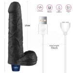 Zenci Titreşimli Yapay Penis