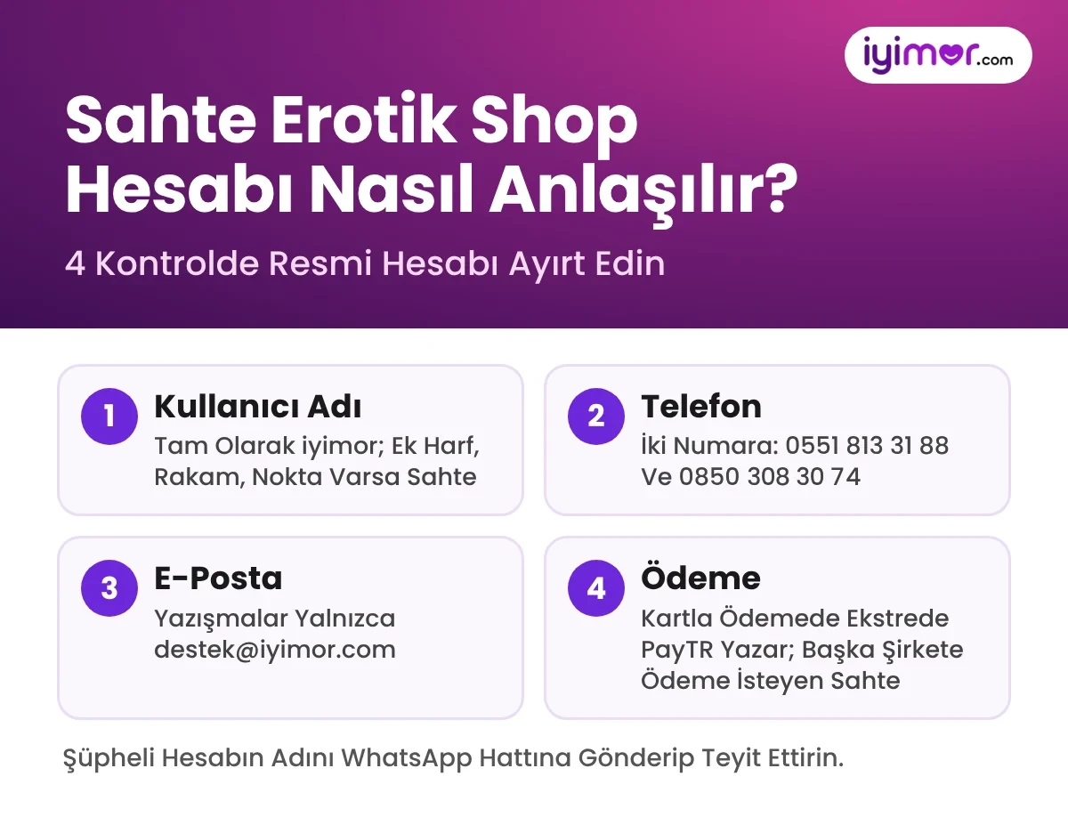 Güvenilir Sex Shop: Sahte Erotik Shop Hesabı Nasıl Anlaşılır — Vibratör, Dildo Satan Hesabın Adını, Telefonunu Ve Ödeme Alıcısını Kontrol Et