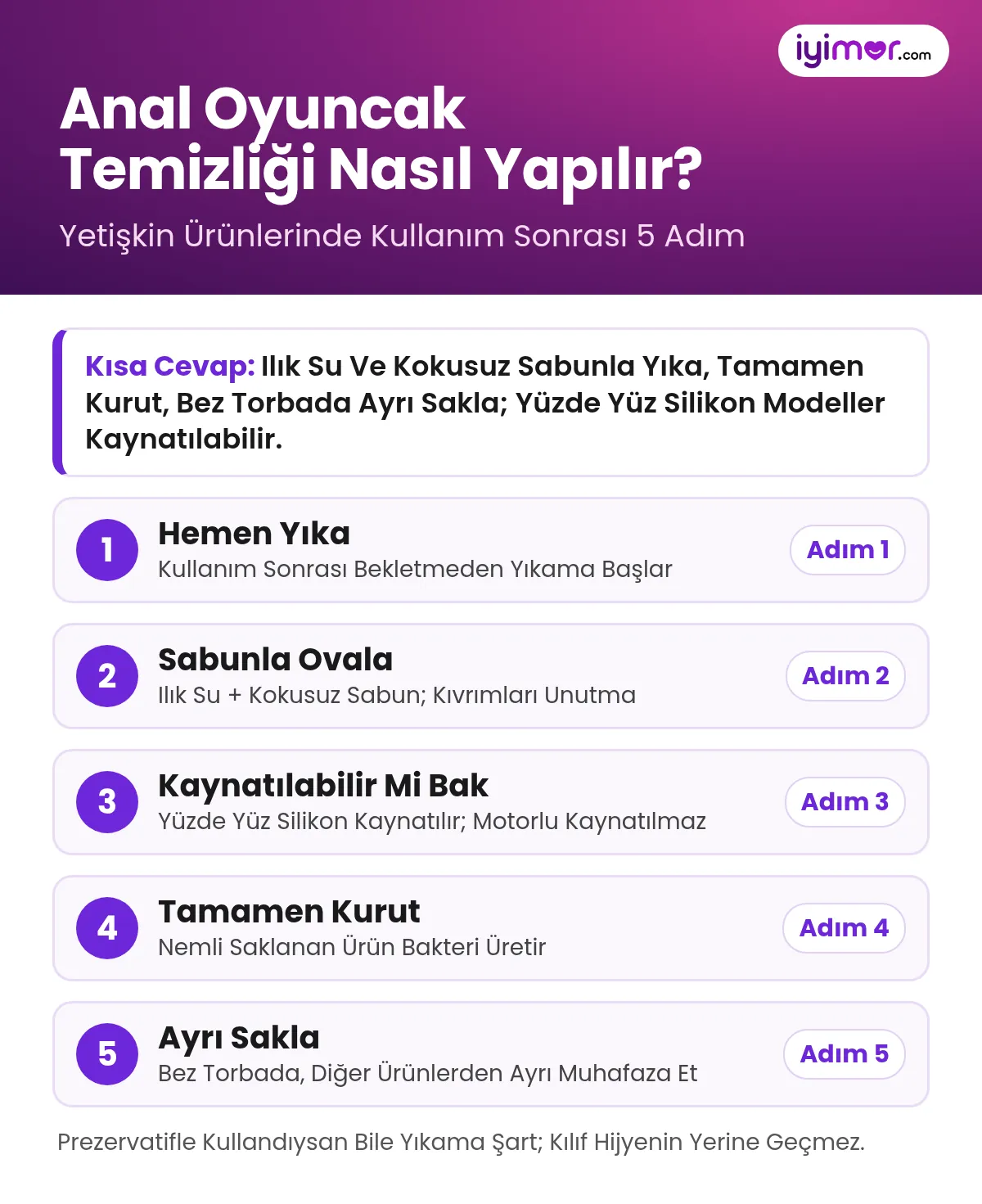 Anal Oyuncak Temizliği Nasıl Yapılır: Yıkama, Kurutma Ve Saklama İçin 5 Adım