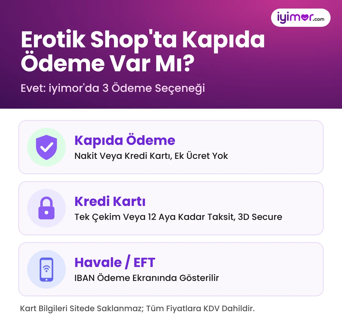Erotik Shop'ta Kapıda Ödeme Var Mı: Evet, Cinsel Oyuncak Siparişi Kapıda Nakit Veya Kartla