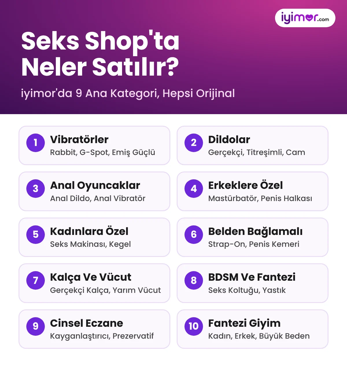 Seks Shop'ta Neler Satılır: Vibratör, Gerçekçi Dildo, Anal Vibratör, Mastürbatör, Penis Halkası Ve Fantezi Giyim