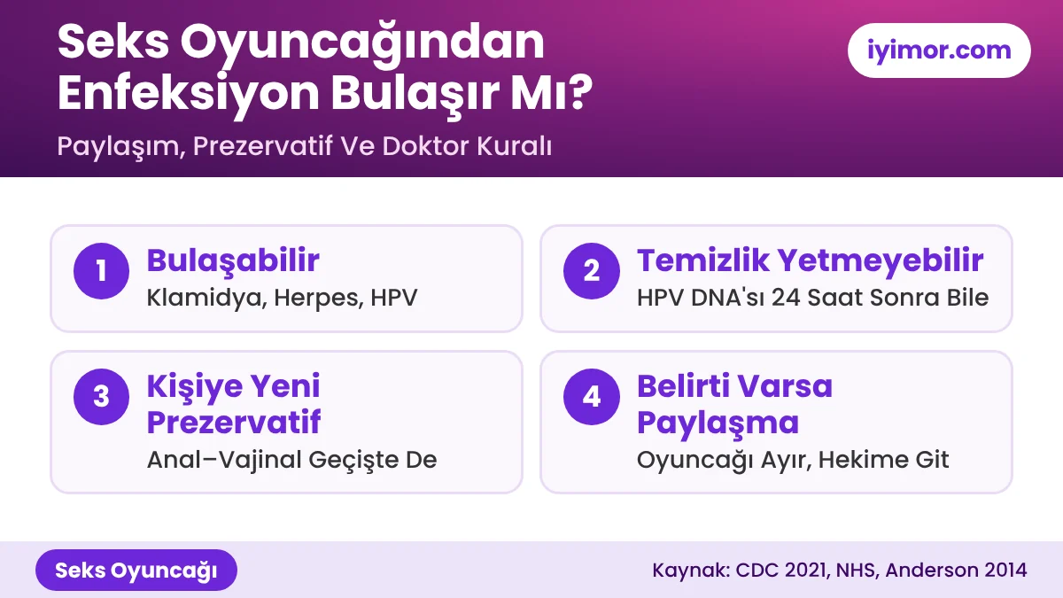 Seks Oyuncağından Enfeksiyon Bulaşır Mı: Paylaşımda Klamidya, Herpes Ve HPV Riski, Prezervatif Ve Doktor Kuralı