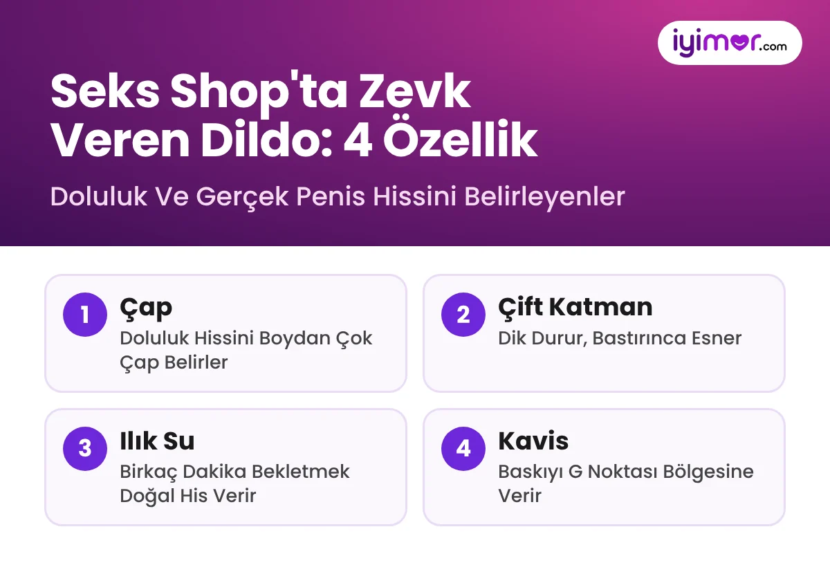 Zevk Veren Dildo Nasıl Seçilir: Seks Shop'ta Doluluk Hissi İçin Çap, Çift Katman, Ilık Su Ve Kavis